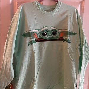 Star Wars Mint Green Baby Yoda Jersey
